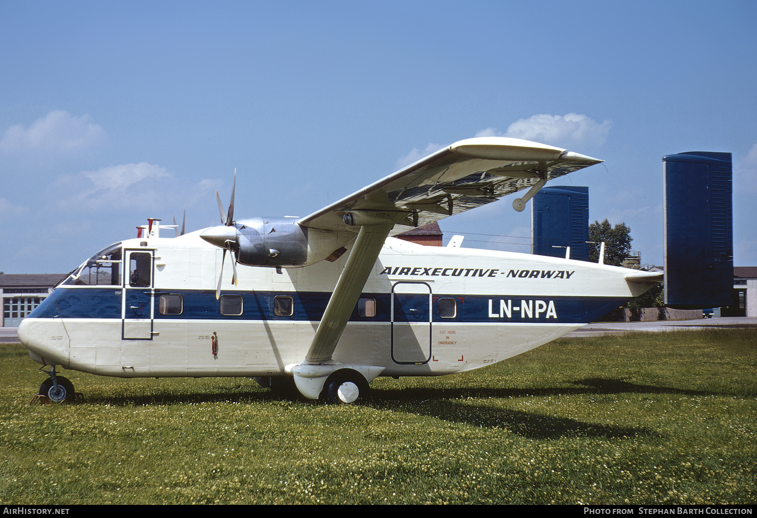 Aircraft Photo of LN-NPA | Short SC.7 Skyliner 3A-100 | Air Executive Norway | AirHistory.net #332226