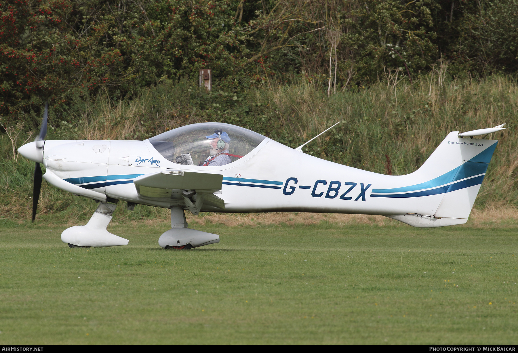 Aircraft Photo of G-CBZX | DynAero MCR-01 Banbi | AirHistory.net #332229