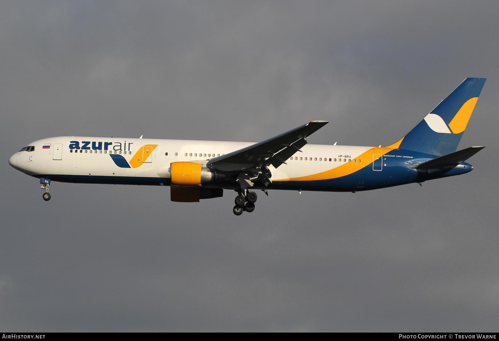 Aircraft Photo of VP-BRA | Boeing 767-33A/ER | Azur Air | AirHistory.net #332243