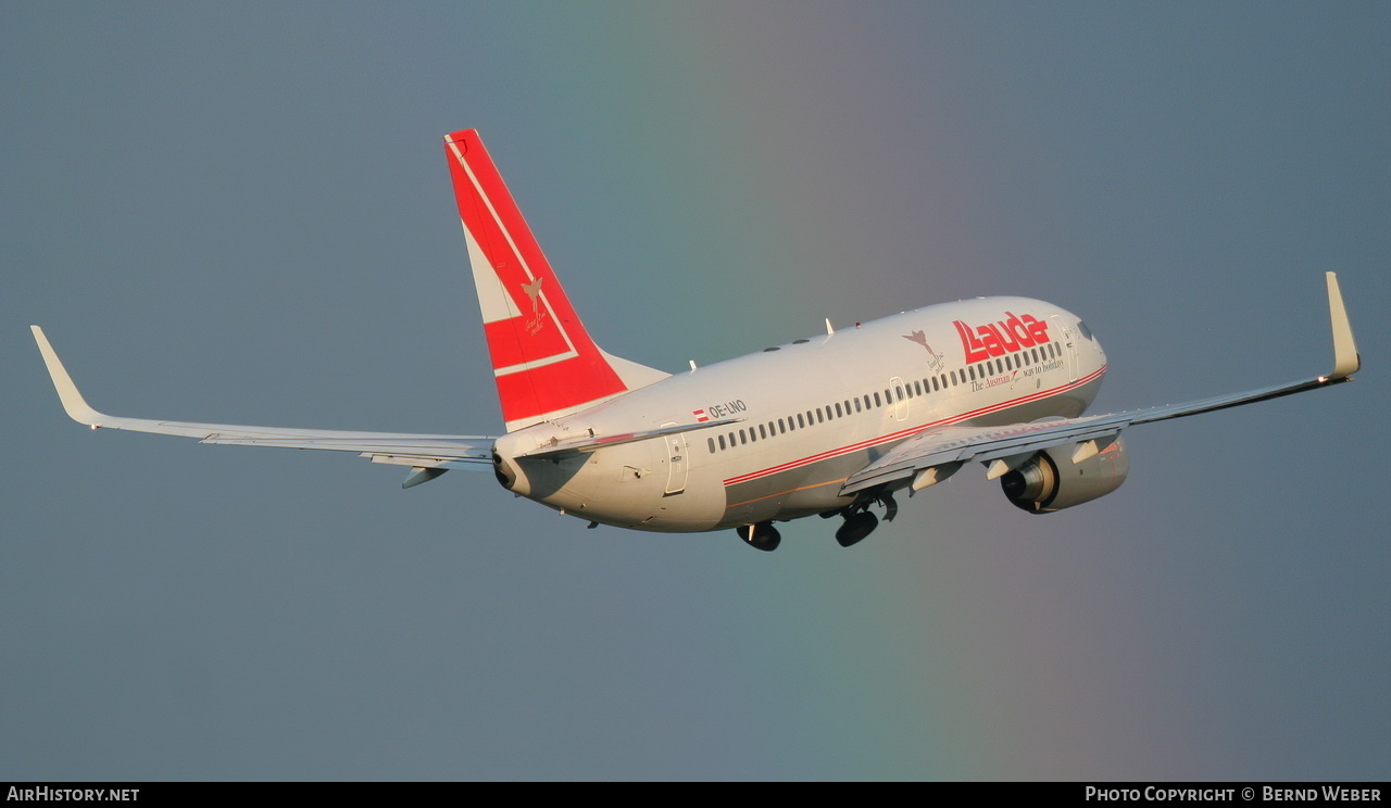 Aircraft Photo of OE-LNO | Boeing 737-7Z9 | Lauda Air | AirHistory.net #332250