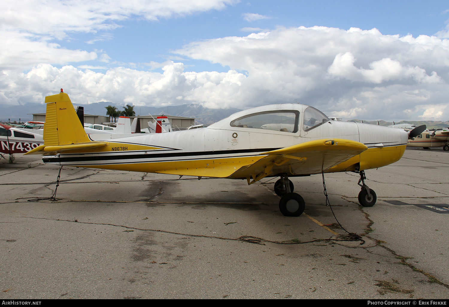 Aircraft Photo of N8678H | North American NA-145 Navion | AirHistory.net #332259