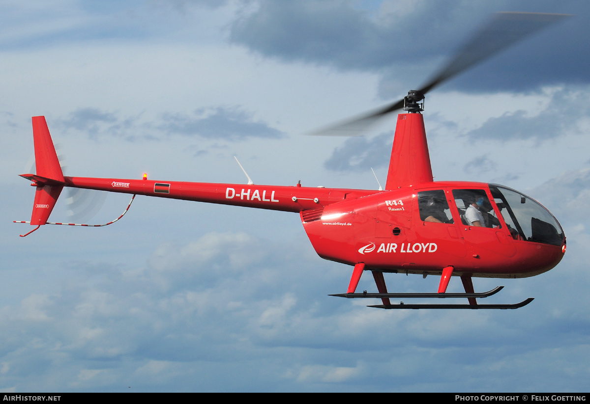 Aircraft Photo of D-HALL | Robinson R-44 Raven I | Air Lloyd | AirHistory.net #332264