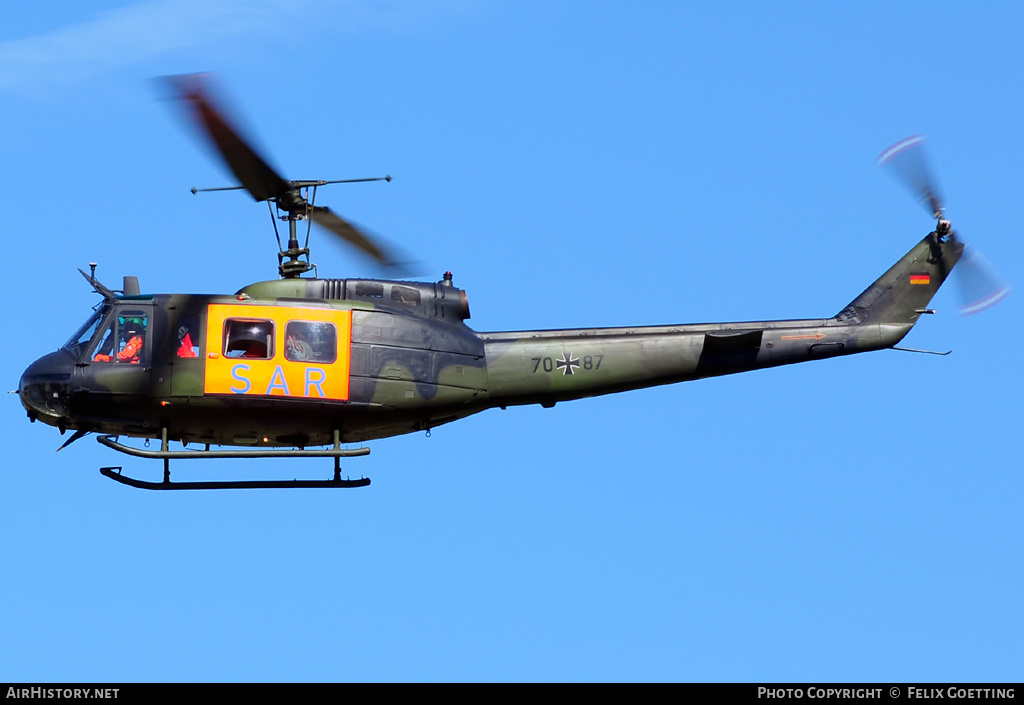 Aircraft Photo of 7087 | Bell UH-1D Iroquois | Germany - Air Force | AirHistory.net #332268