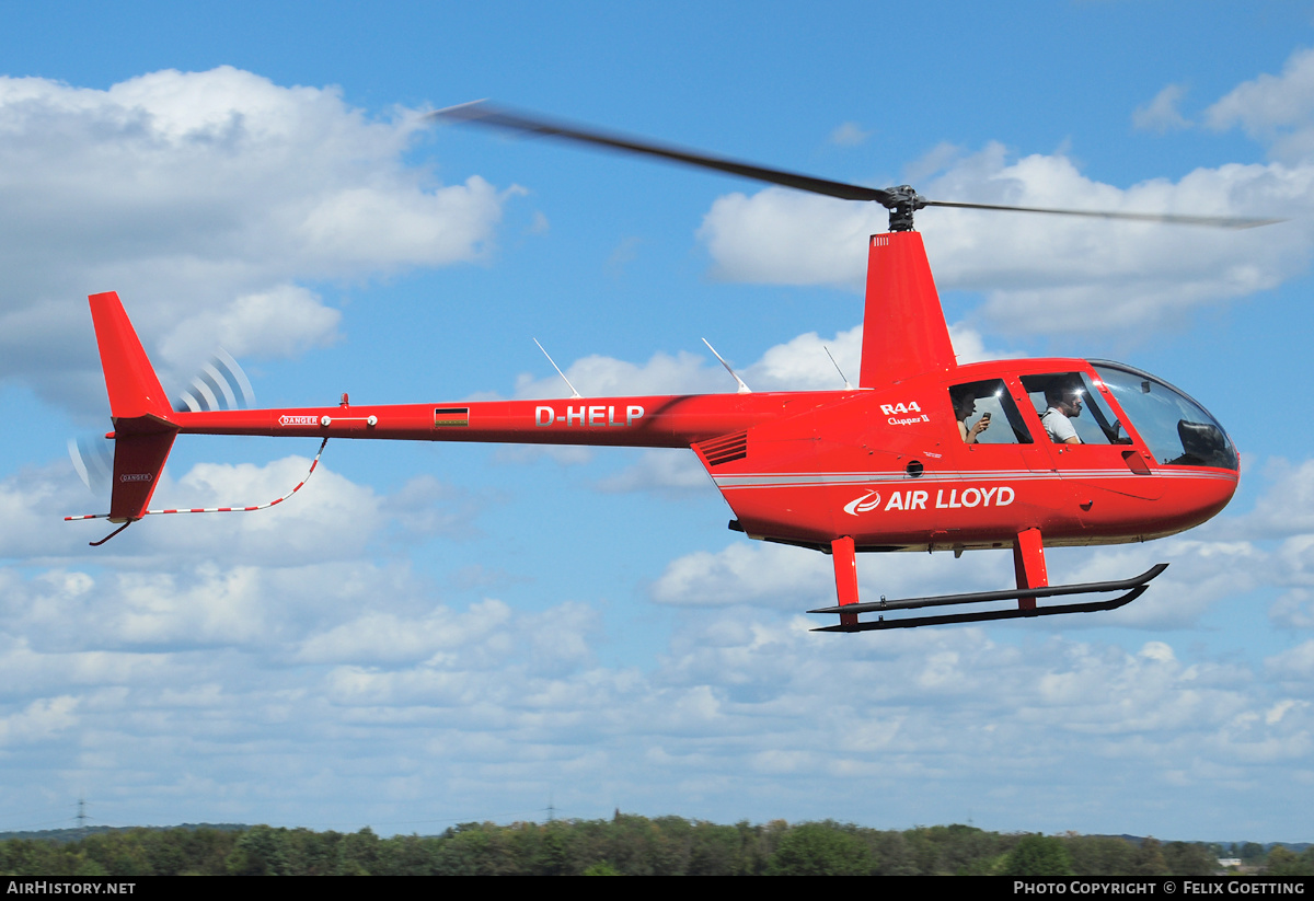 Aircraft Photo of D-HELP | Robinson R-44 Clipper II | Air Lloyd | AirHistory.net #332273