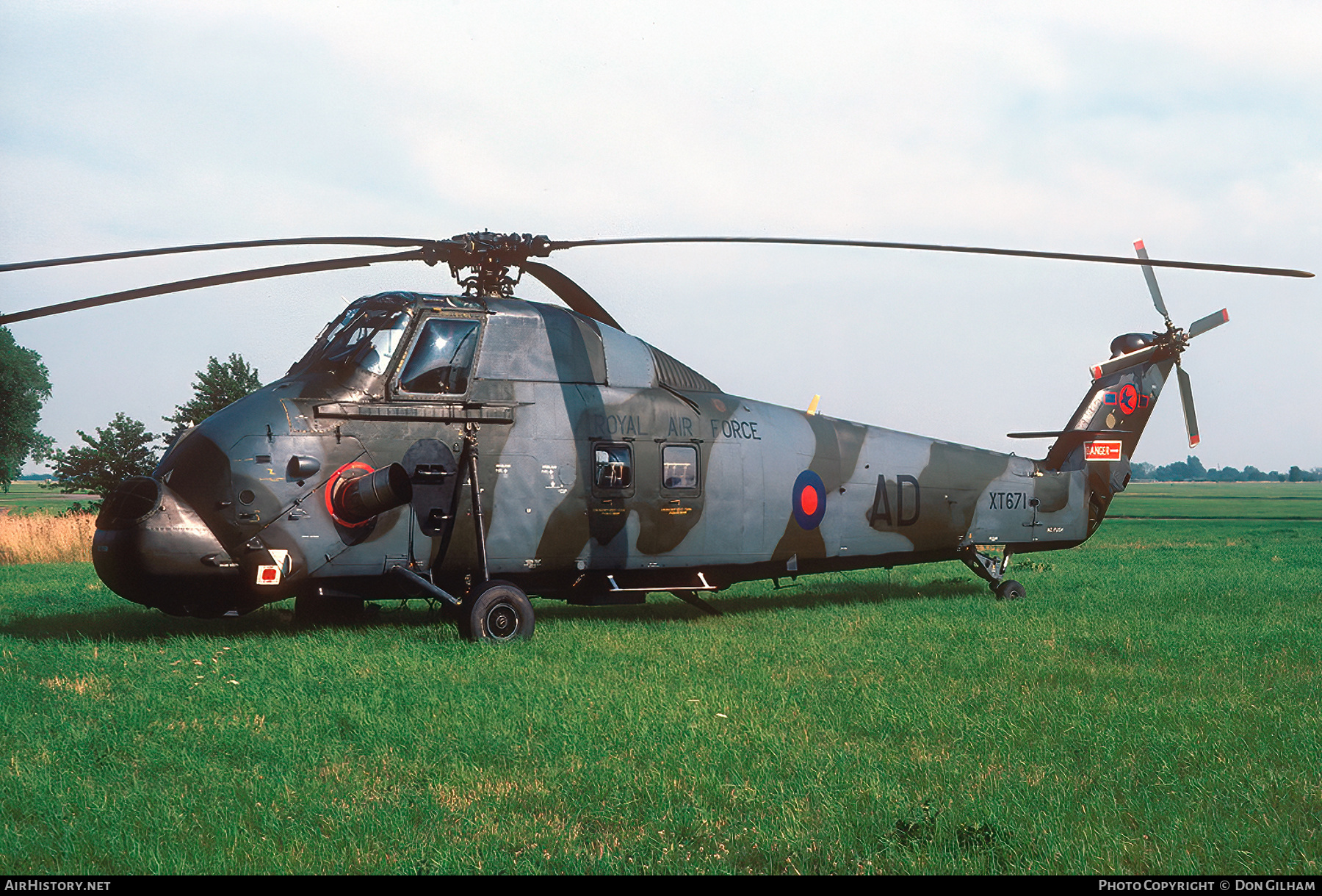 Aircraft Photo of XT671 | Westland WS-58 Wessex HC.2 | UK - Air Force | AirHistory.net #332317