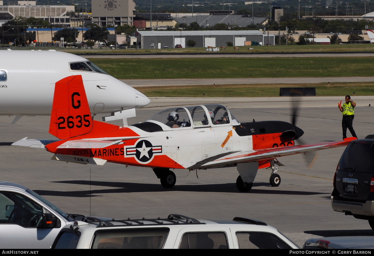 Aircraft Photo of 162635 | Beech T-34C Turbo Mentor (45) | USA - Marines | AirHistory.net #332327