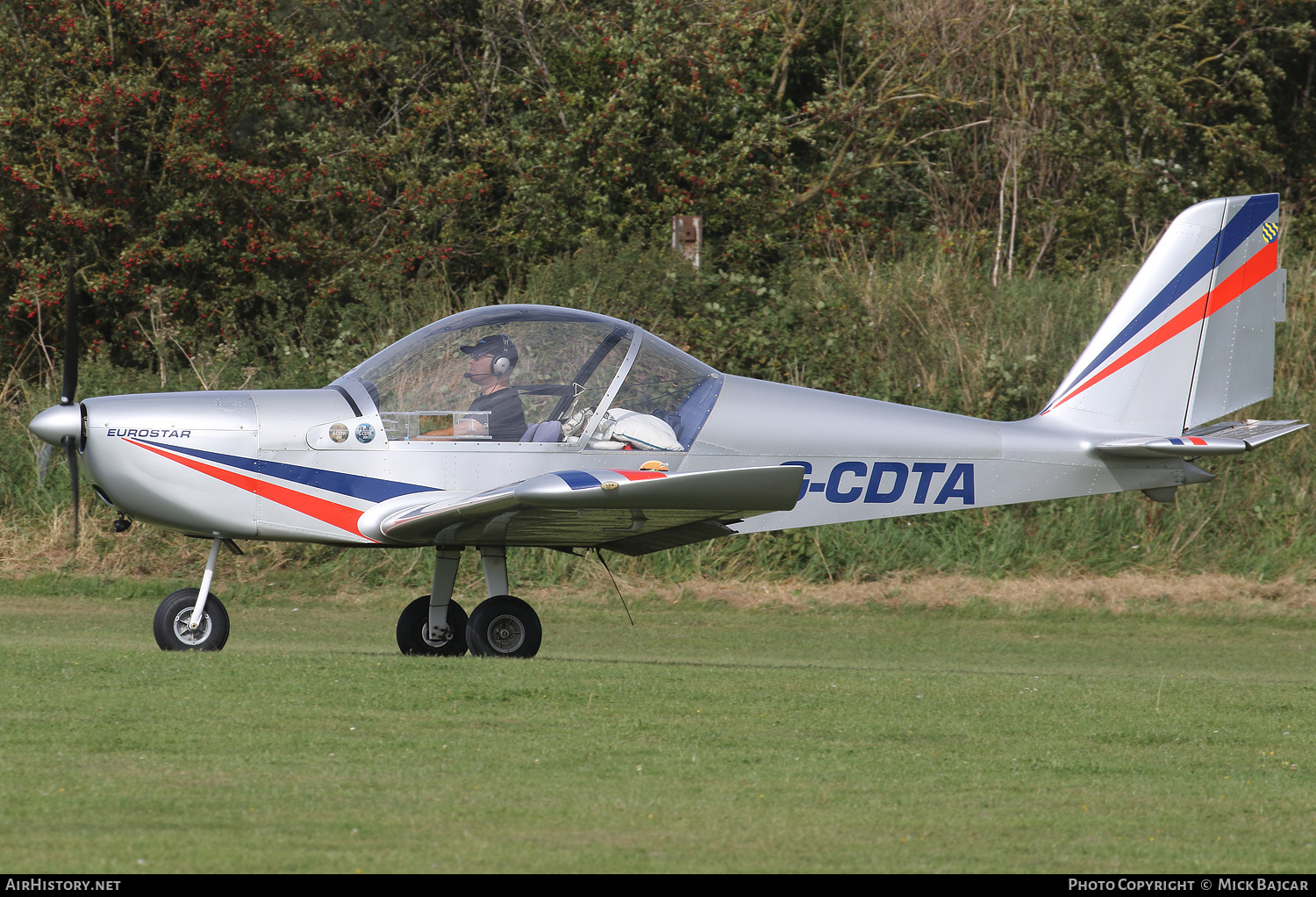 Aircraft Photo of G-CDTA | Cosmik EV-97 TeamEurostar UK | AirHistory.net #332333