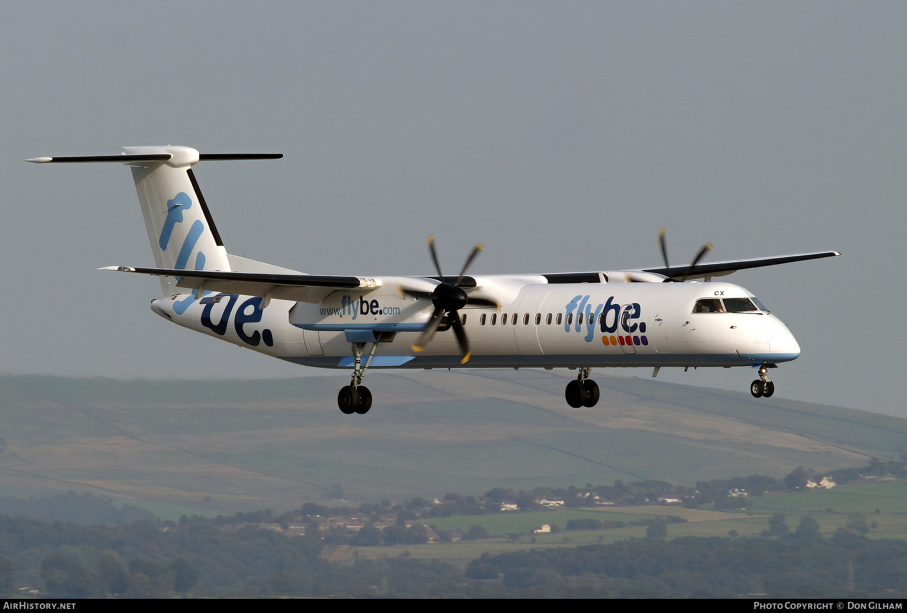 Aircraft Photo of G-JECX | Bombardier DHC-8-402 Dash 8 | Flybe | AirHistory.net #332351