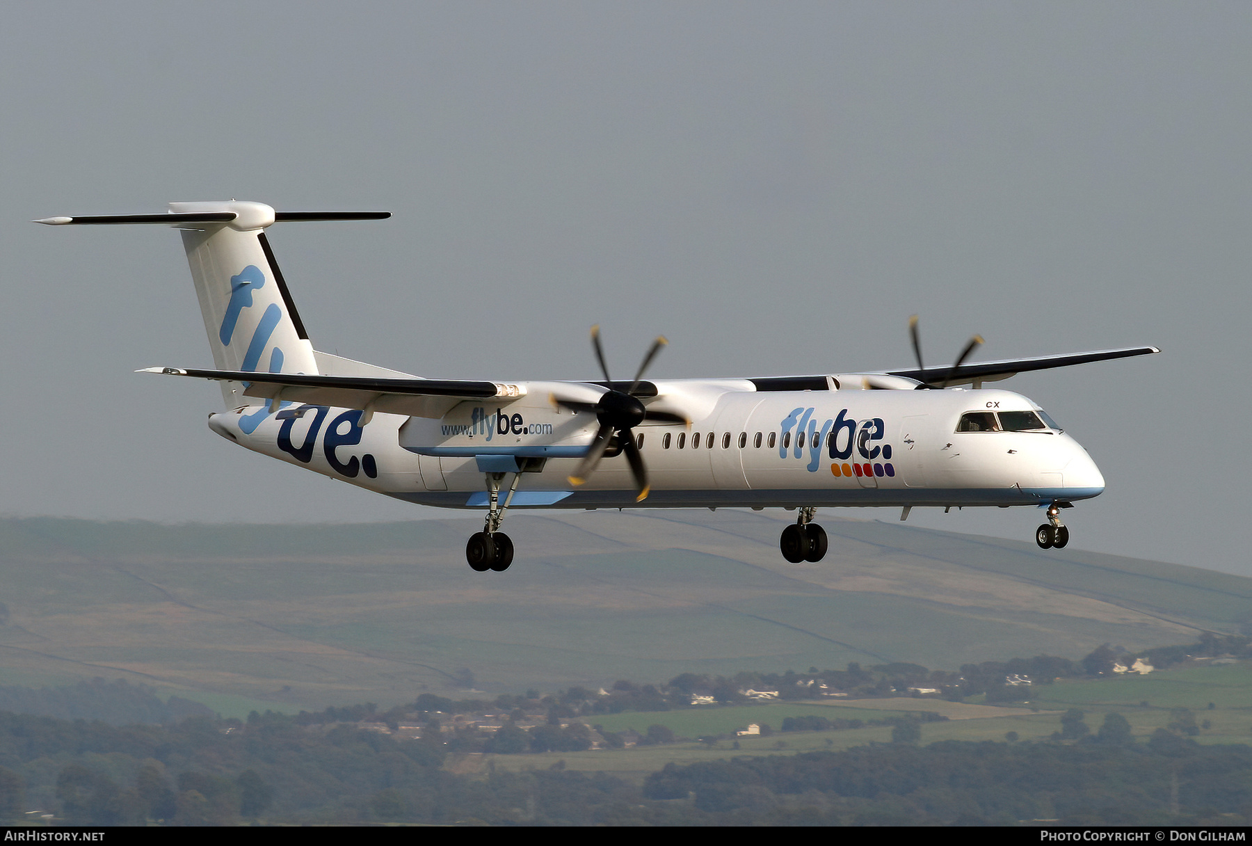 Aircraft Photo of G-JECX | Bombardier DHC-8-402 Dash 8 | Flybe | AirHistory.net #332351