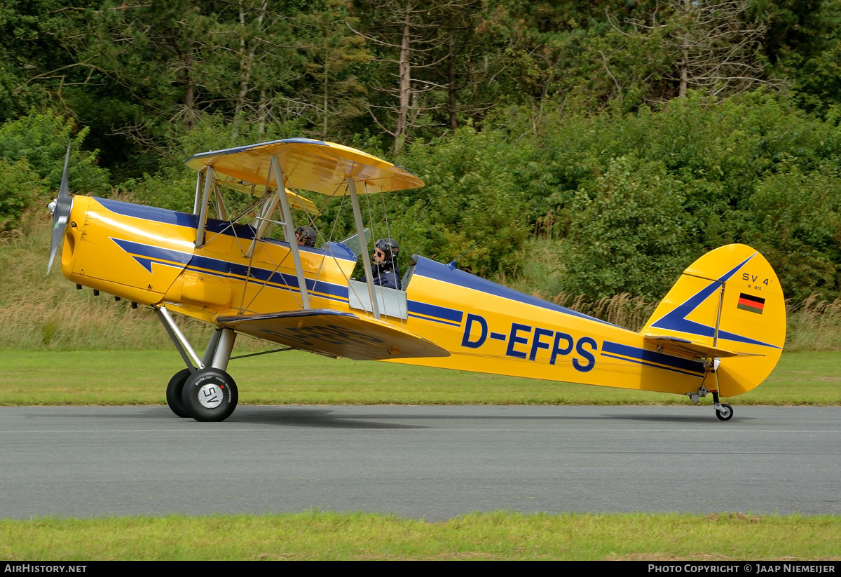 Aircraft Photo of D-EFPS | Stampe-Vertongen SV-4C | AirHistory.net #332377
