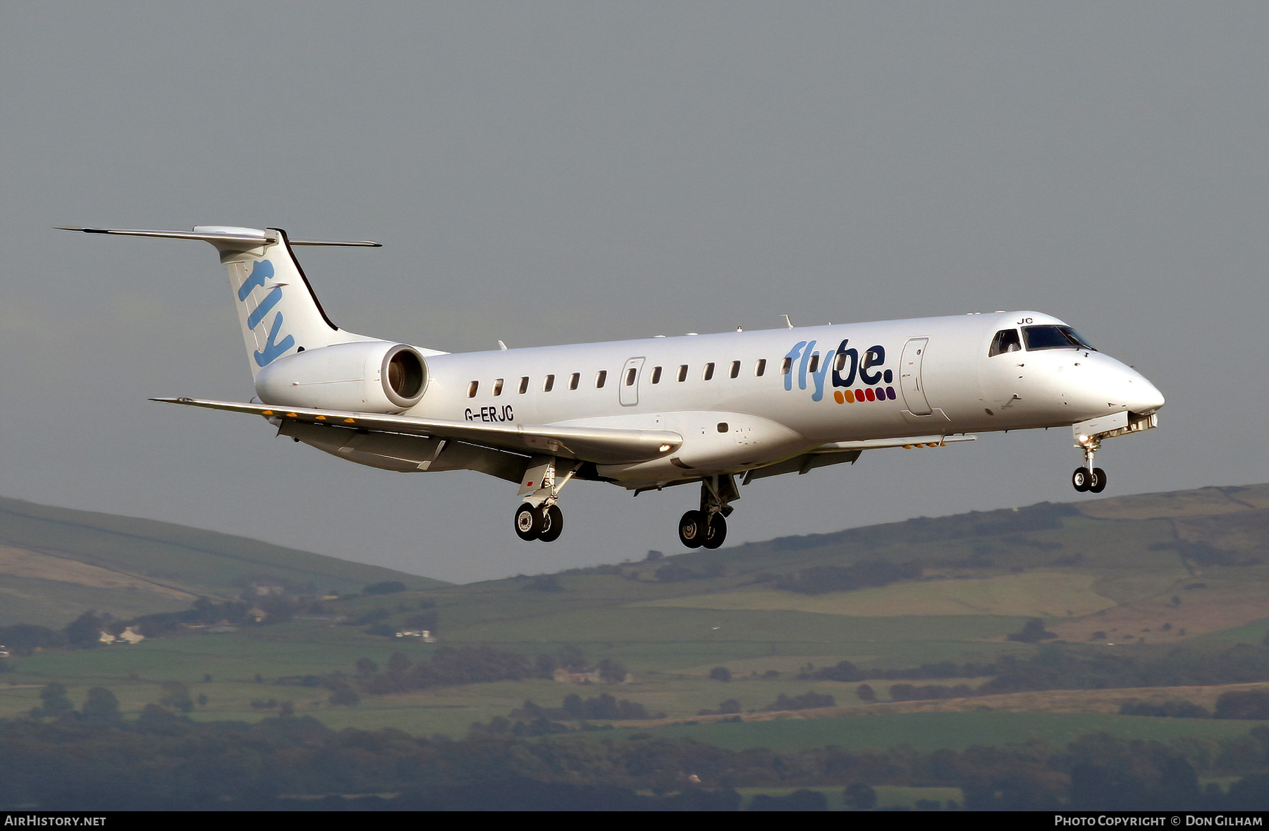Aircraft Photo of G-ERJC | Embraer ERJ-145EP (EMB-145EP) | Flybe | AirHistory.net #332384