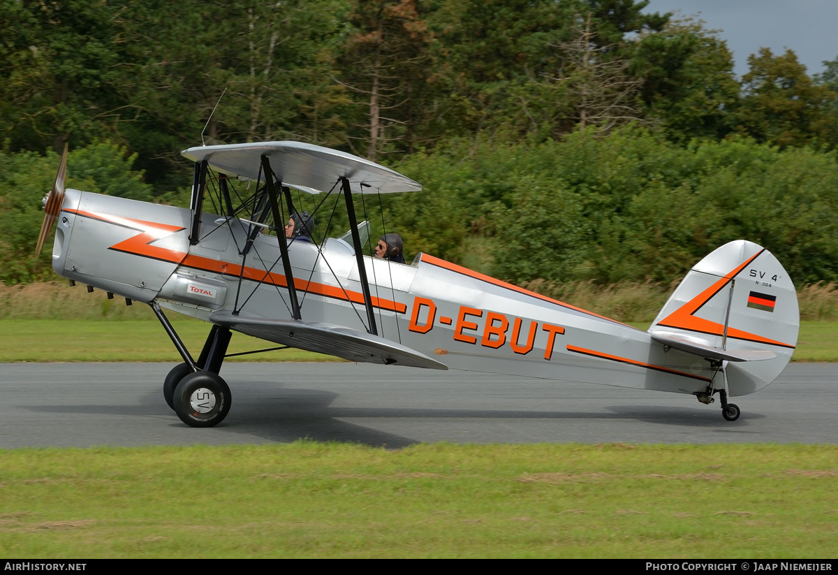 Aircraft Photo of D-EBUT | Stampe-Vertongen SV-4C | AirHistory.net #332385