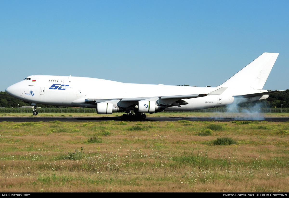 Aircraft Photo of EW-511TQ | Boeing 747-412(BCF) | AirHistory.net #332393