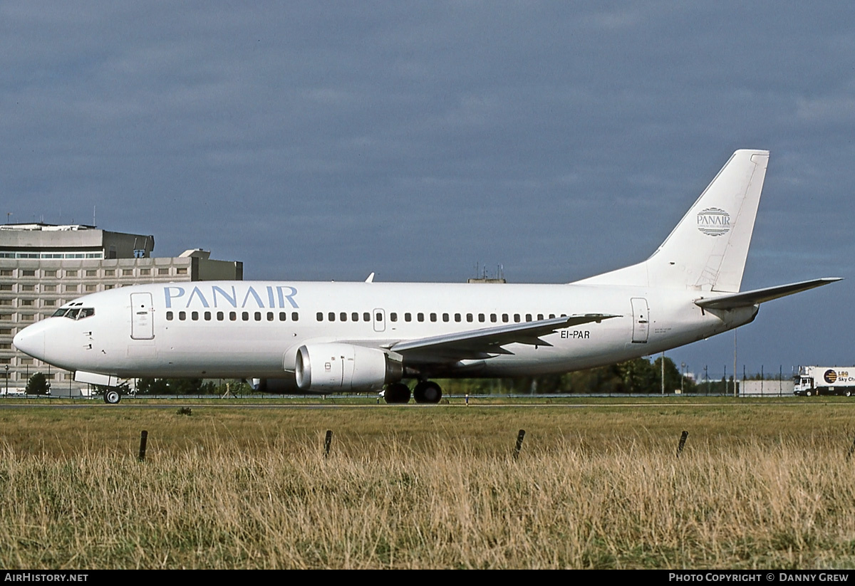 Aircraft Photo of EI-PAR | Boeing 737-3Q8 | Panair - Compagnia Aerea Mediterranea | AirHistory.net #332399