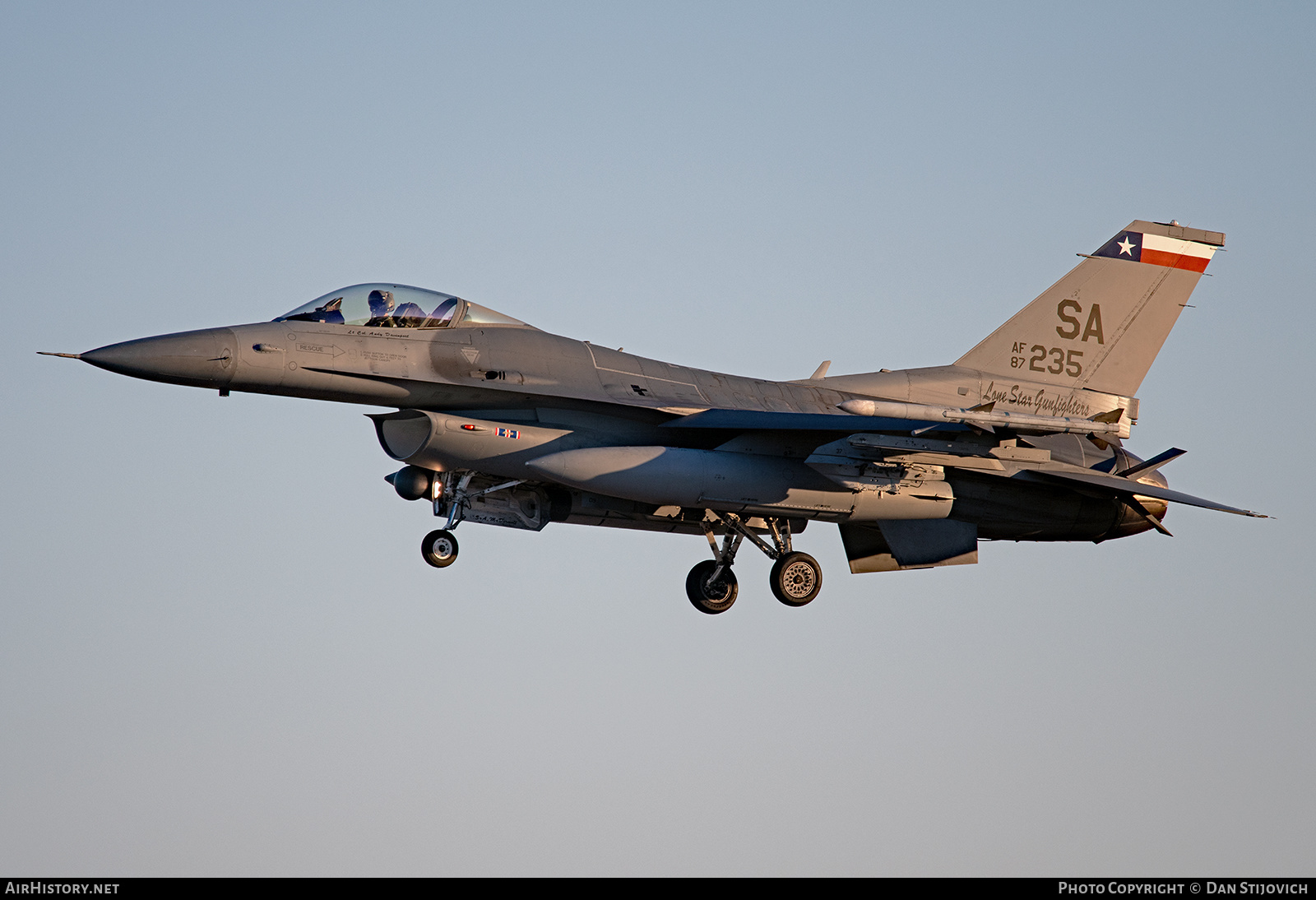 Aircraft Photo of 87-0235 / AF87-235 | General Dynamics F-16C Fighting Falcon | USA - Air Force | AirHistory.net #332412