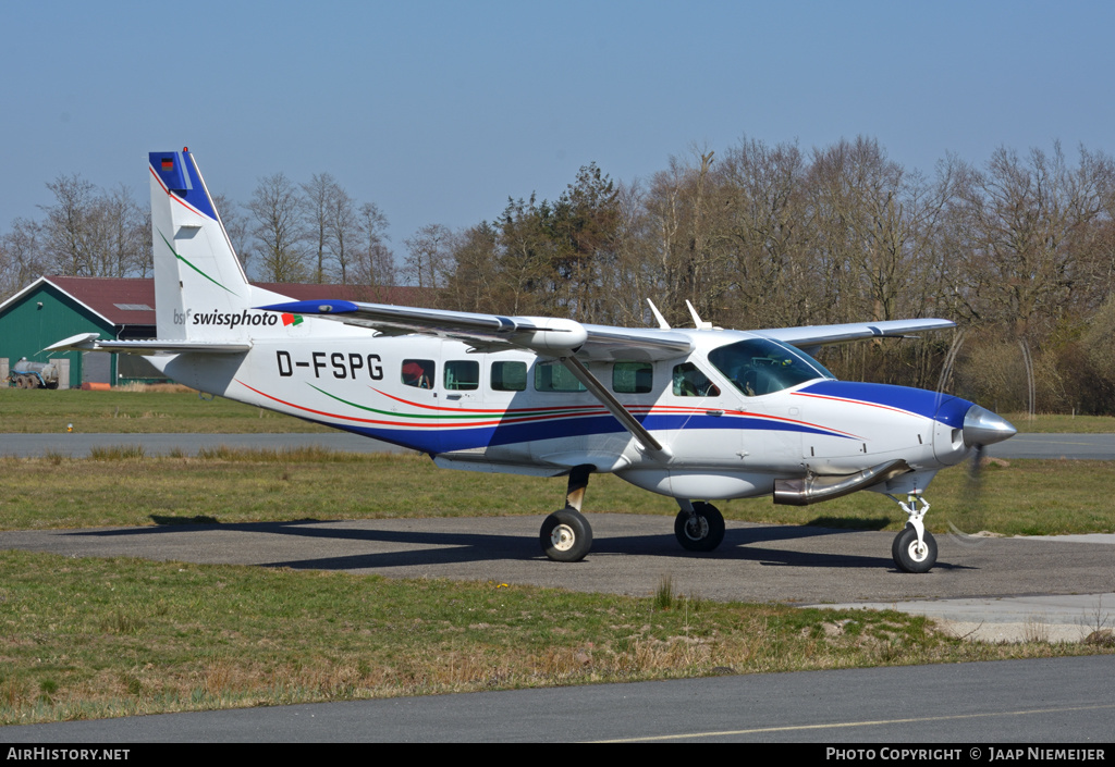 Aircraft Photo of D-FSPG | Cessna 208 Caravan I | BSF Swissphoto | AirHistory.net #332416