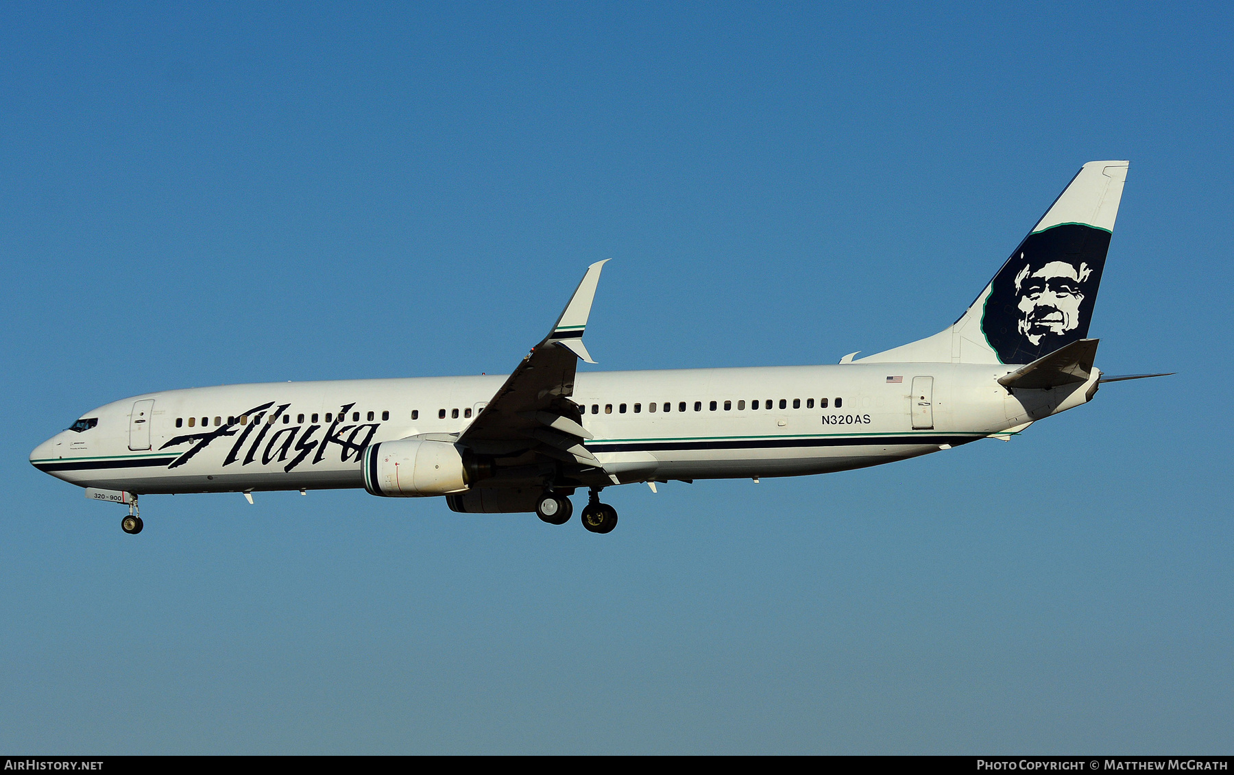 Aircraft Photo of N320AS | Boeing 737-990 | Alaska Airlines | AirHistory.net #332421