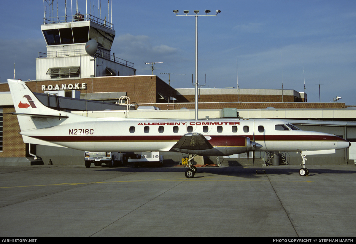 Aircraft Photo of N2718C | Fairchild SA-227AC Metro III | Allegheny Commuter | AirHistory.net #332435
