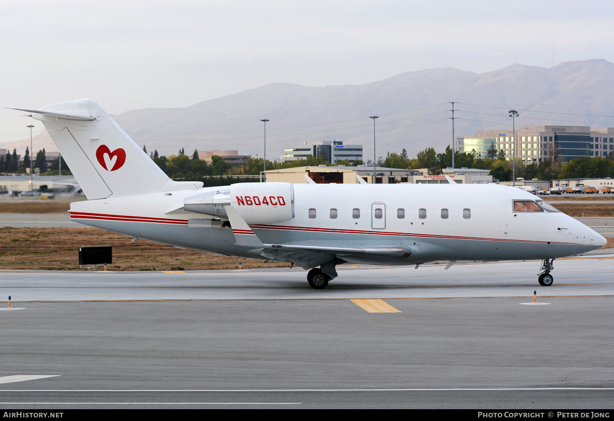 Aircraft Photo of N604CD | Bombardier Challenger 604 (CL-600-2B16) | AirHistory.net #332438