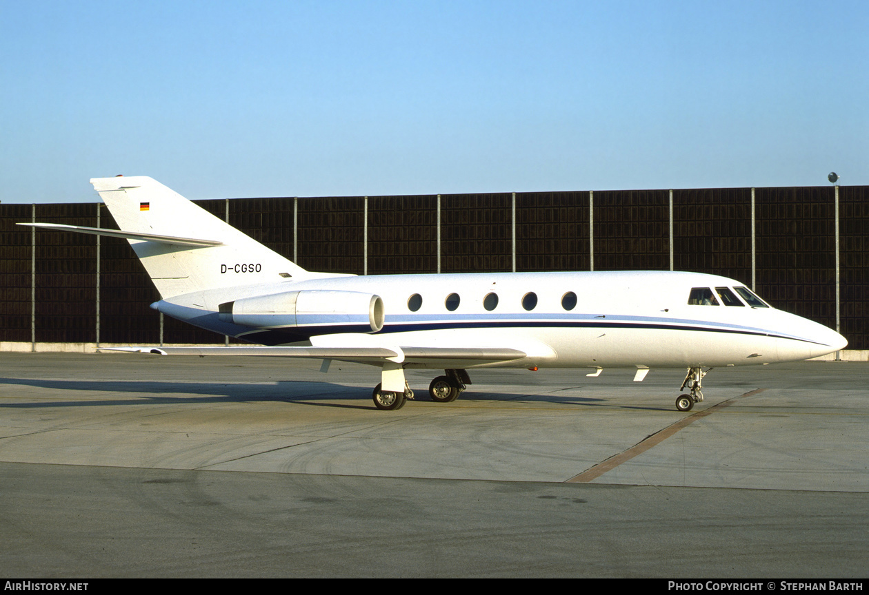 Aircraft Photo of D-CGSO | Dassault Falcon 20E | AirHistory.net #332440
