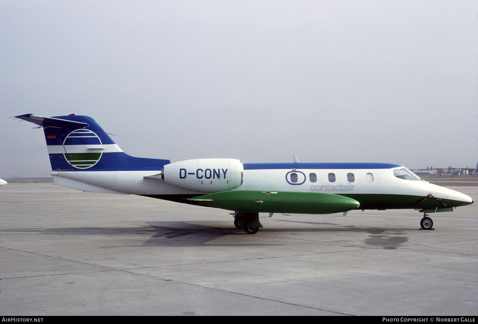 Aircraft Photo of D-CONY | Gates Learjet 35 | Contactair Flugdienst | AirHistory.net #332447
