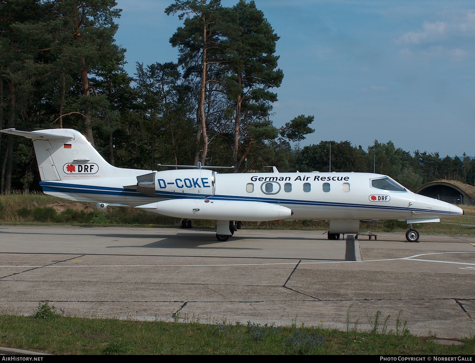 Aircraft Photo of D-COKE | Gates Learjet 35A | DRF Luftrettung - German Air Rescue | AirHistory.net #332464