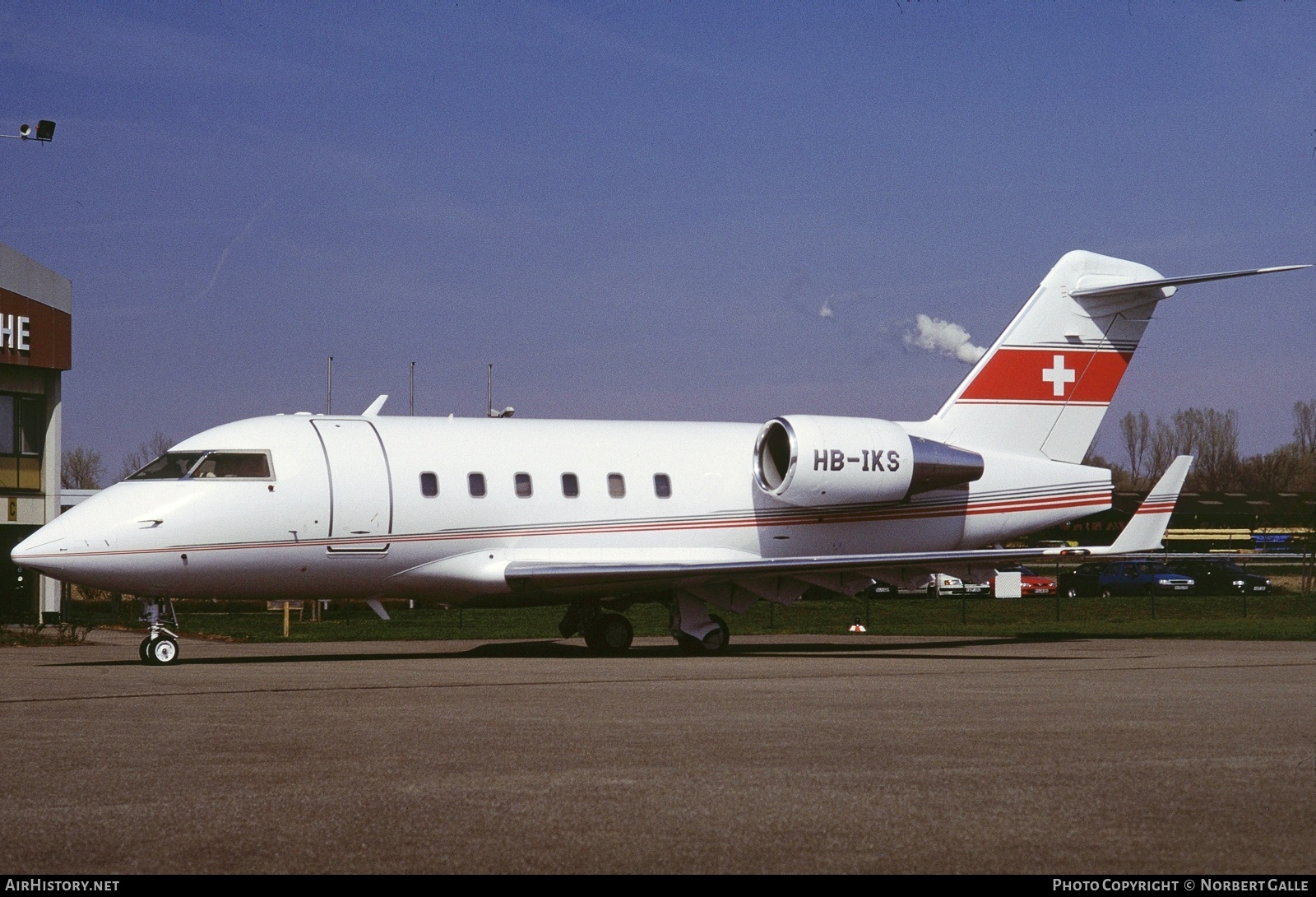 Aircraft Photo of HB-IKS | Canadair Challenger 601-3A (CL-600-2B16) | AirHistory.net #332467