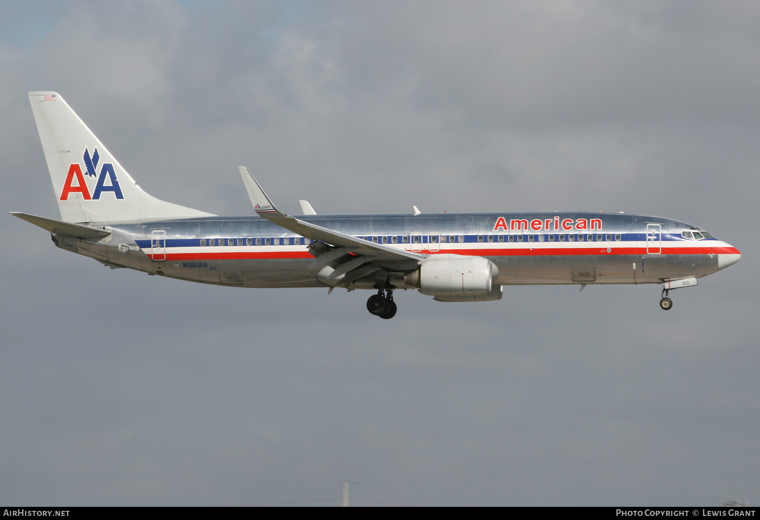 Aircraft Photo of N961AN | Boeing 737-823 | American Airlines | AirHistory.net #332484