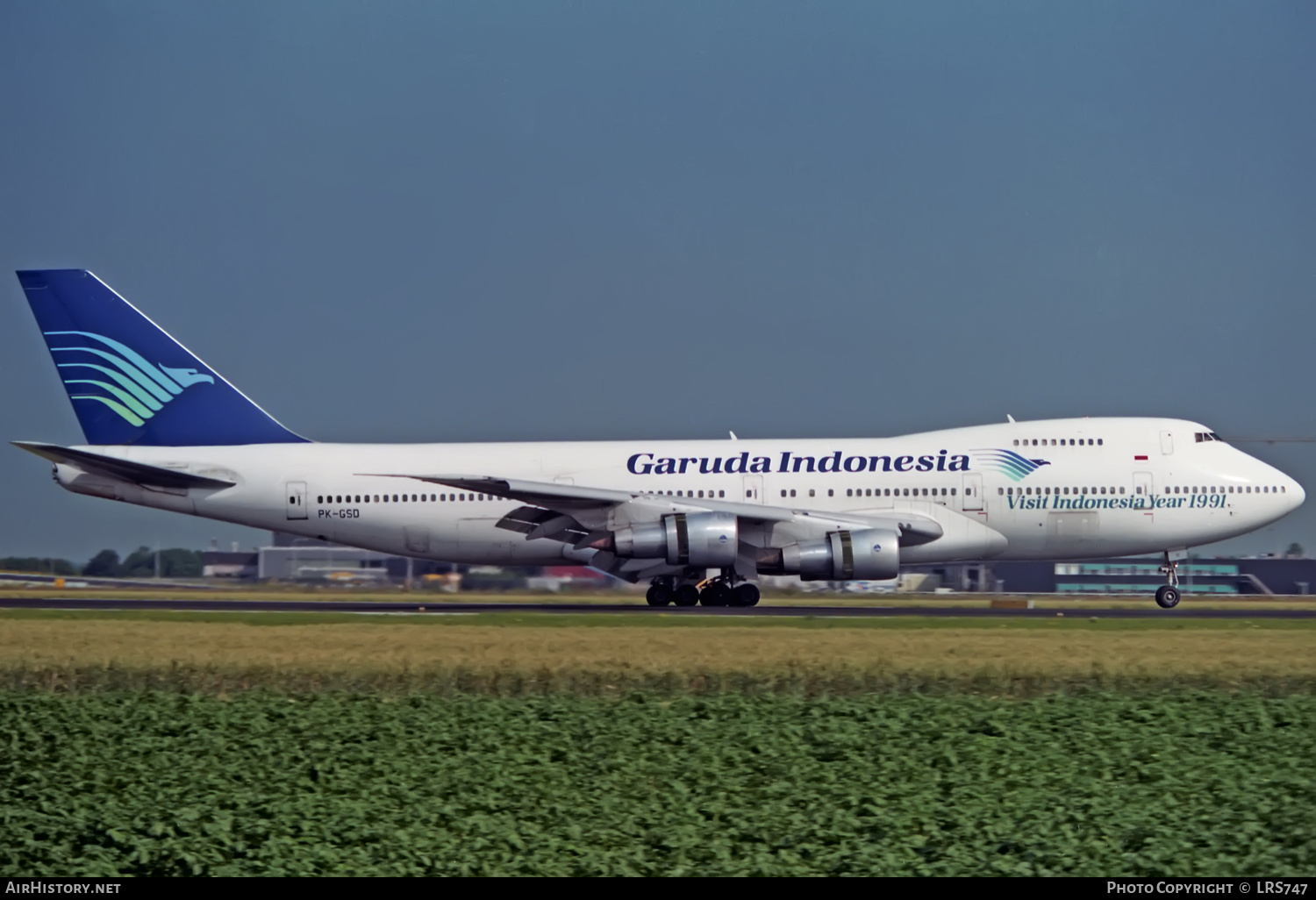 Aircraft Photo of PK-GSD | Boeing 747-2U3B | Garuda Indonesia | AirHistory.net #332498