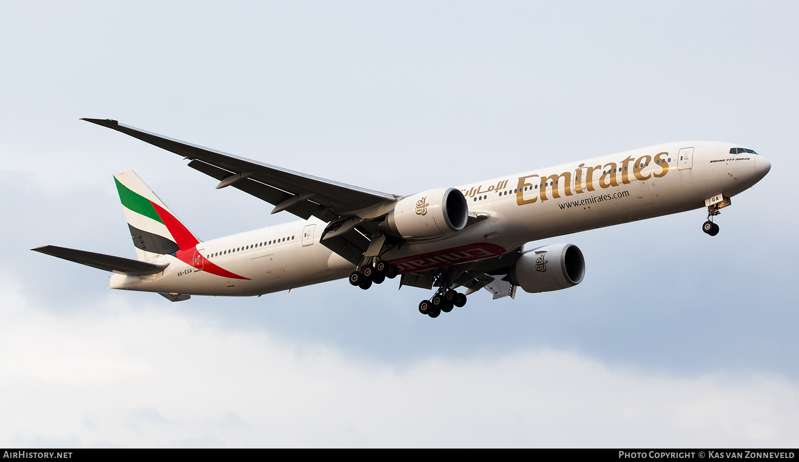 Aircraft Photo of A6-EGA | Boeing 777-31H/ER | Emirates | AirHistory.net #332499