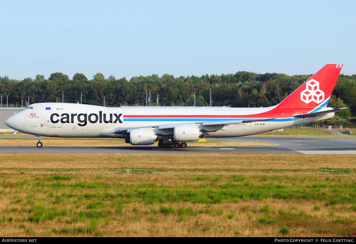 Aircraft Photo of LX-VCK | Boeing 747-8R7F/SCD | Cargolux | AirHistory.net #332515