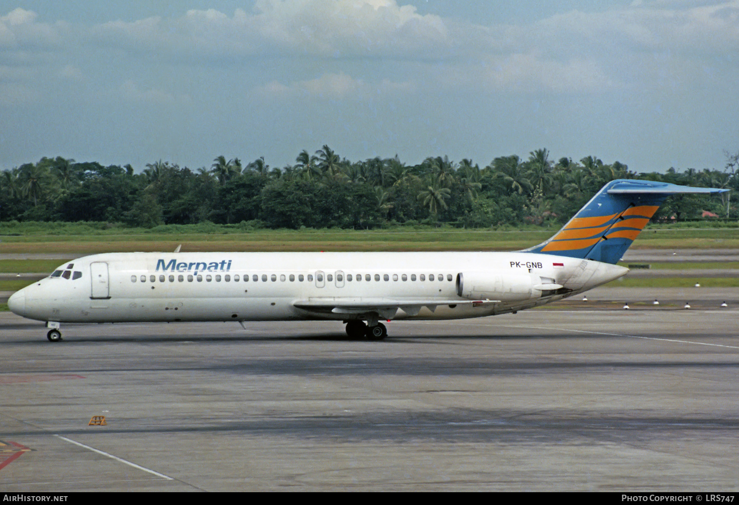 Aircraft Photo of PK-GNB | McDonnell Douglas DC-9-32 | Merpati Nusantara Airlines | AirHistory.net #332533