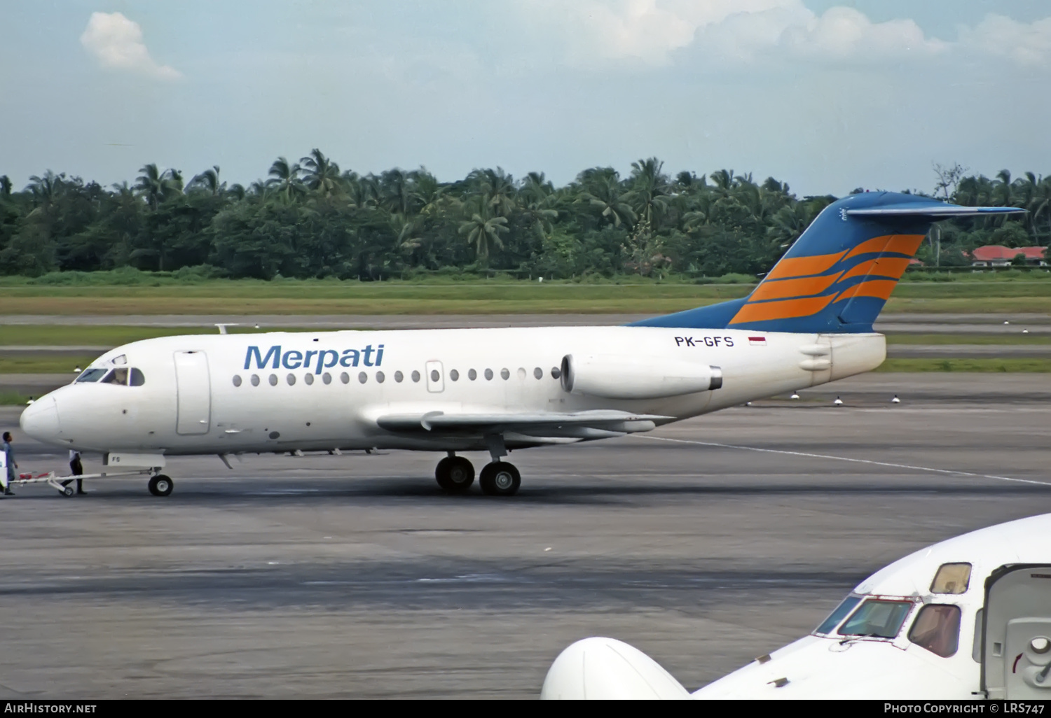 Aircraft Photo of PK-GFS | Fokker F28-3000R Fellowship | Merpati Nusantara Airlines | AirHistory.net #332538