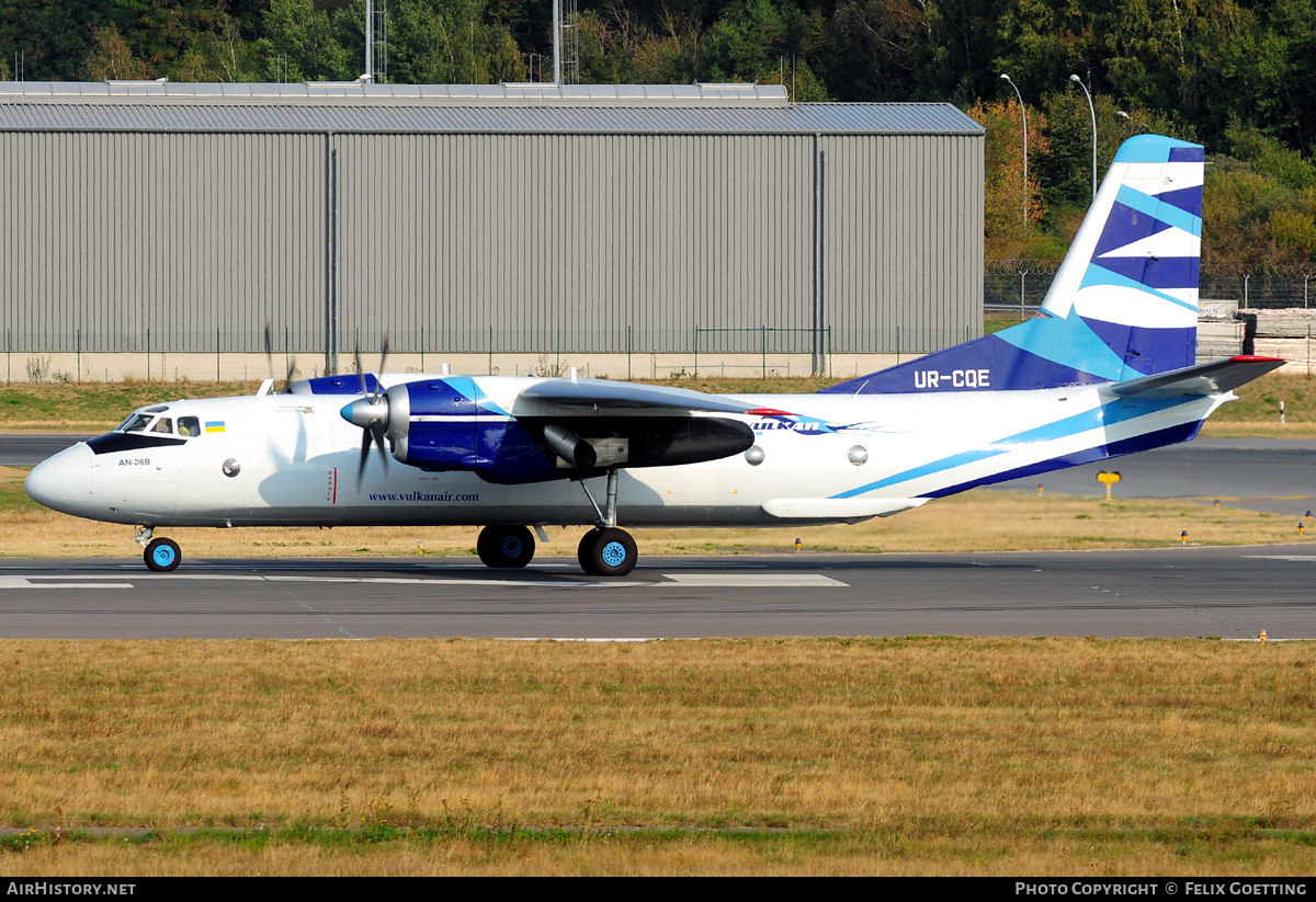 Aircraft Photo of UR-CQE | Antonov An-26B | Vulkan Air | AirHistory.net #332553
