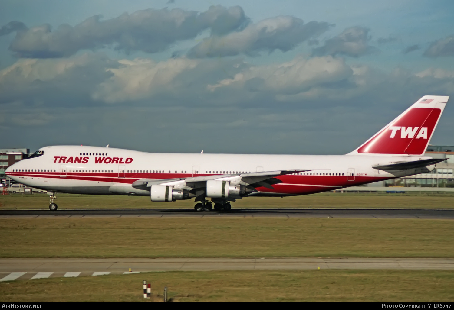 Aircraft Photo of N301TW | Boeing 747-282B | Trans World Airlines - TWA | AirHistory.net #332568