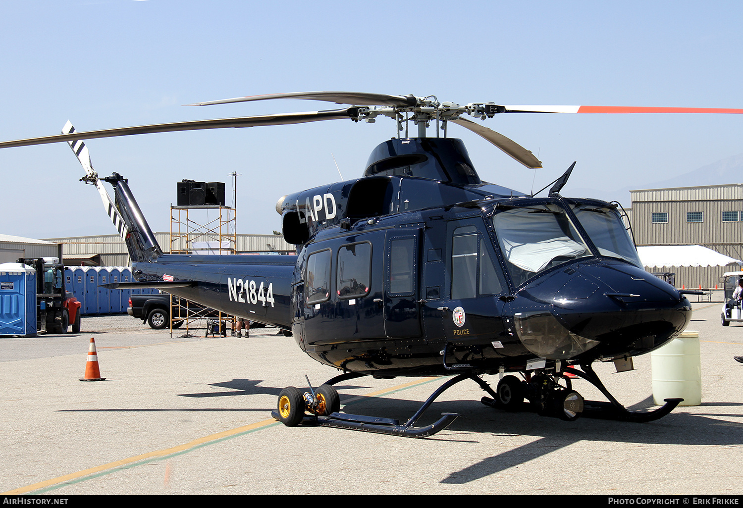 Aircraft Photo of N21844 | Bell 412EP | Los Angeles Police Department - LAPD | AirHistory.net #332589