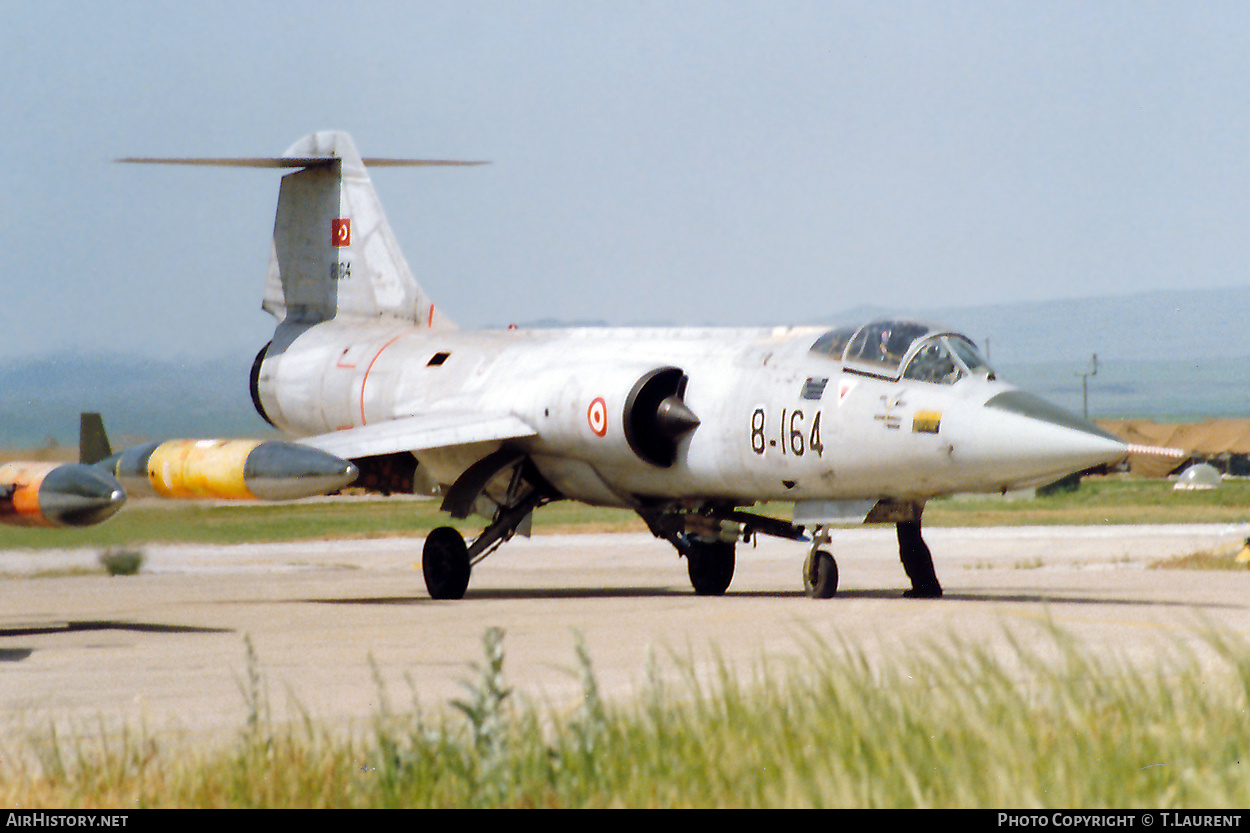 Aircraft Photo of 8164 | Lockheed F-104G Starfighter | Turkey - Air Force | AirHistory.net #332595