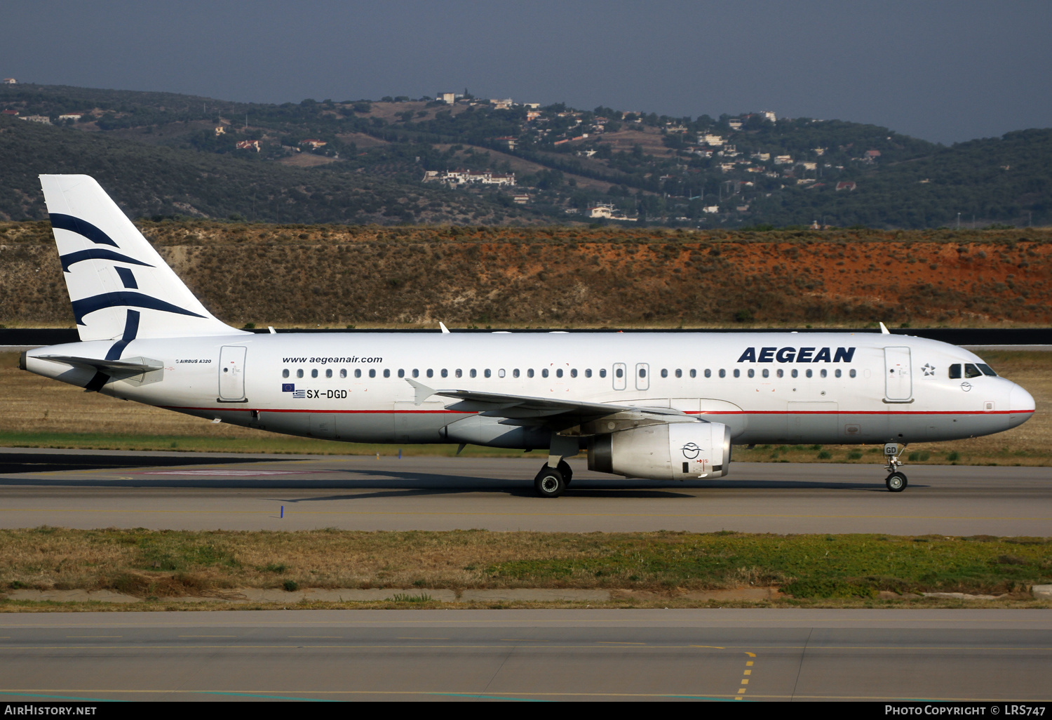 Aircraft Photo of SX-DGD | Airbus A320-232 | Aegean Airlines | AirHistory.net #332598