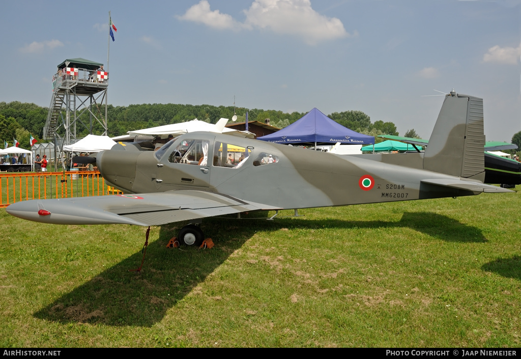 Aircraft Photo of MM62007 | SIAI-Marchetti S-208M | Italy - Air Force | AirHistory.net #332614