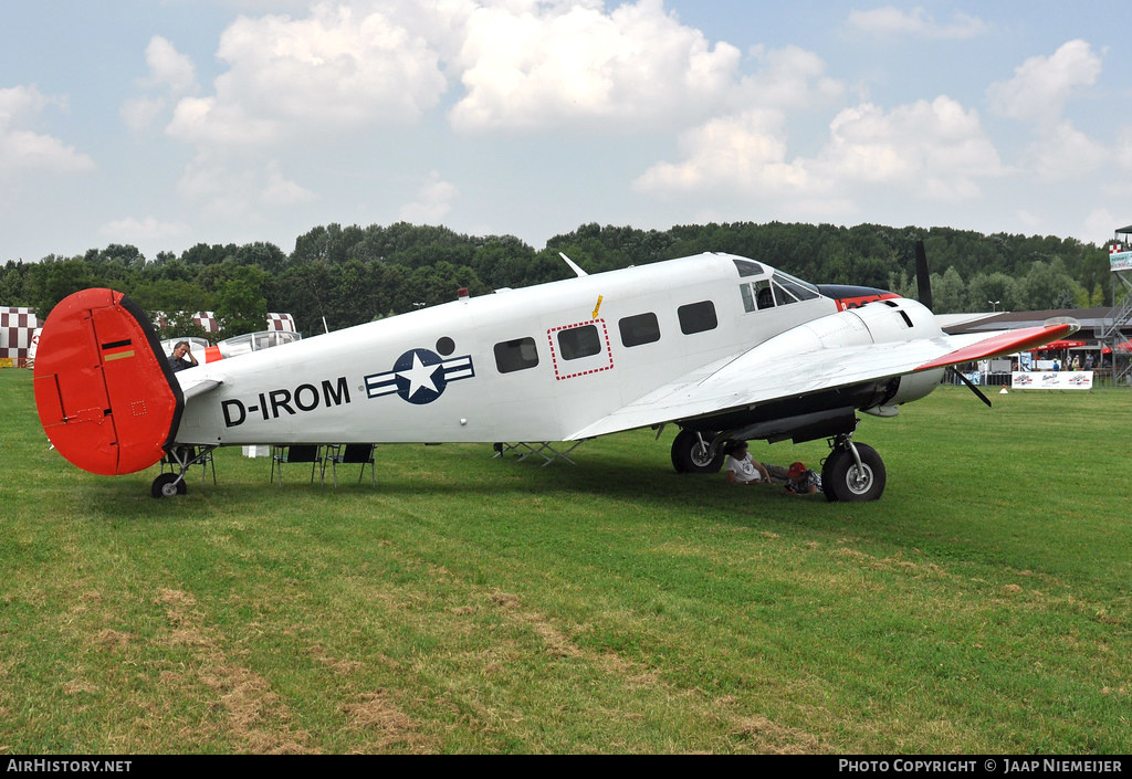 Aircraft Photo of D-IROM | Beech E18S | AirHistory.net #332634