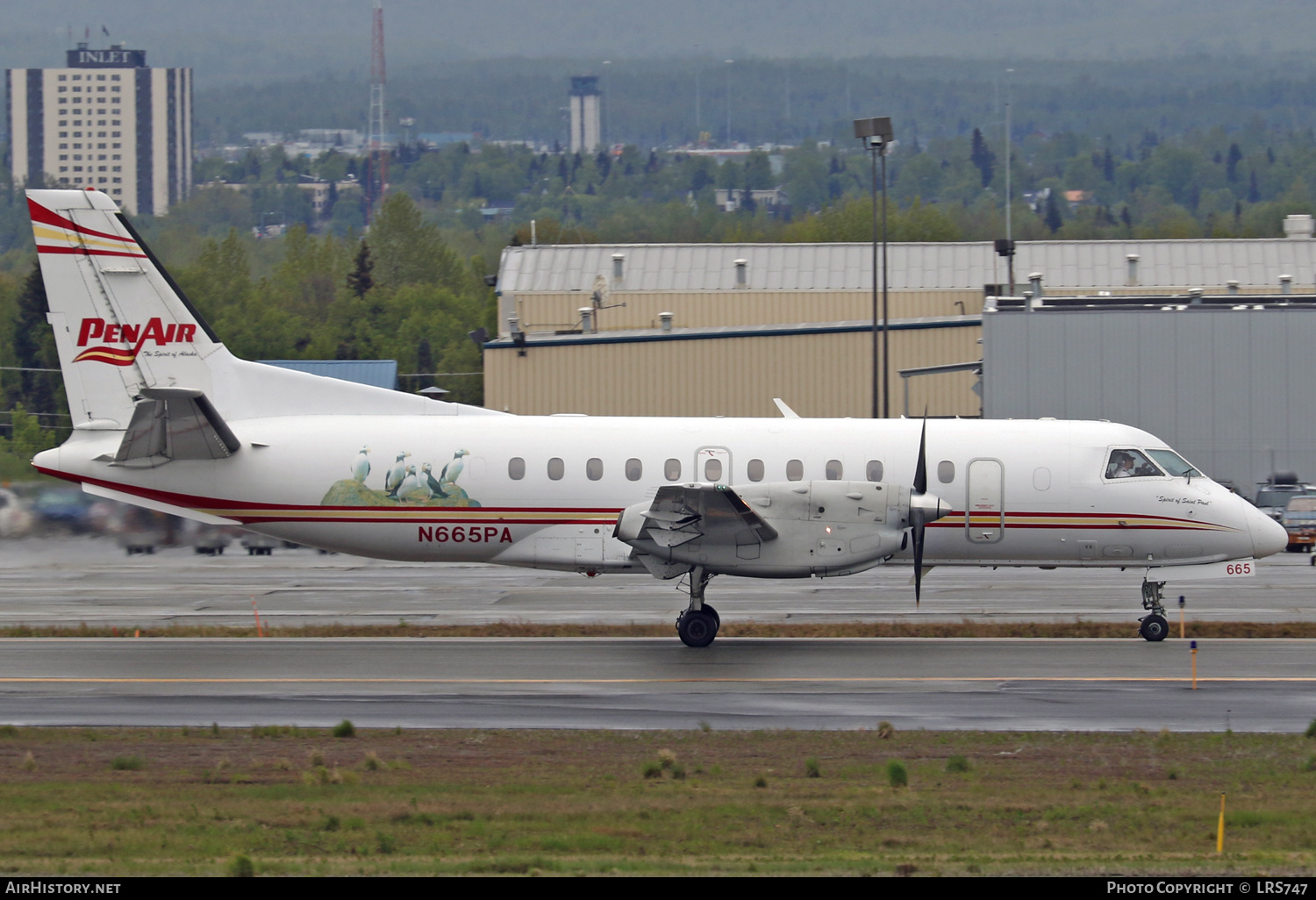 Aircraft Photo of N665PA | Saab 340B | Peninsula Airways - PenAir | AirHistory.net #332646