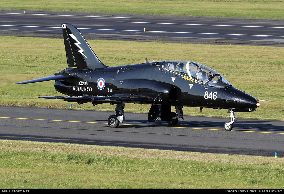 Aircraft Photo of XX205 | British Aerospace Hawk T.1A | UK - Navy | AirHistory.net #332647