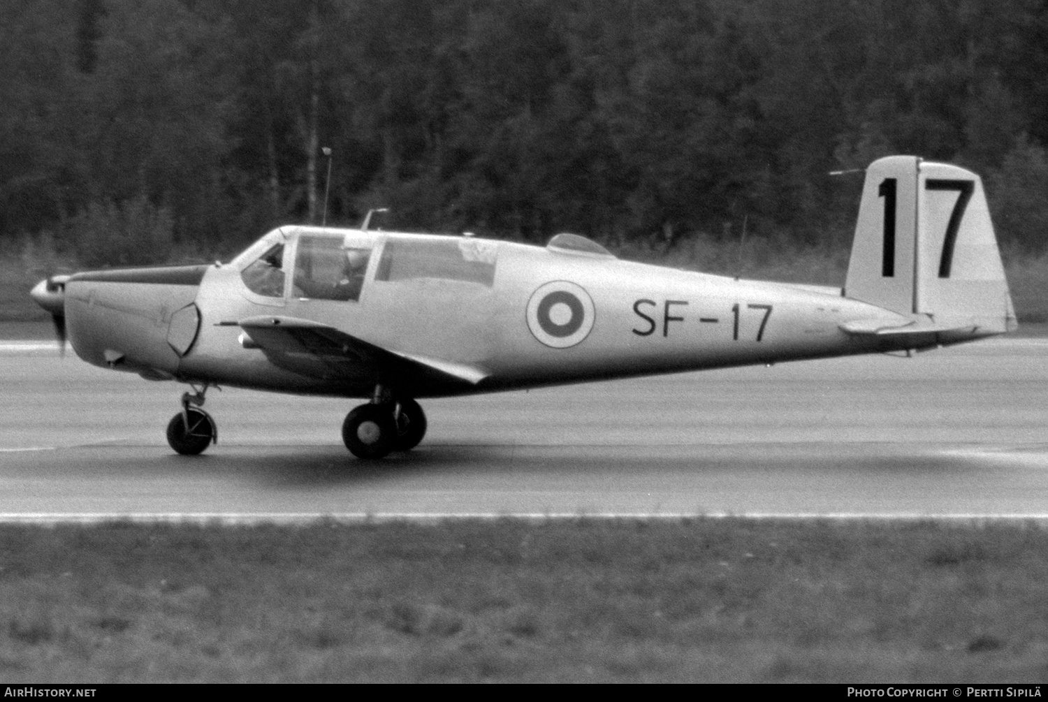 Aircraft Photo of SF-17 | Saab 91D Safir | Finland - Air Force | AirHistory.net #332650