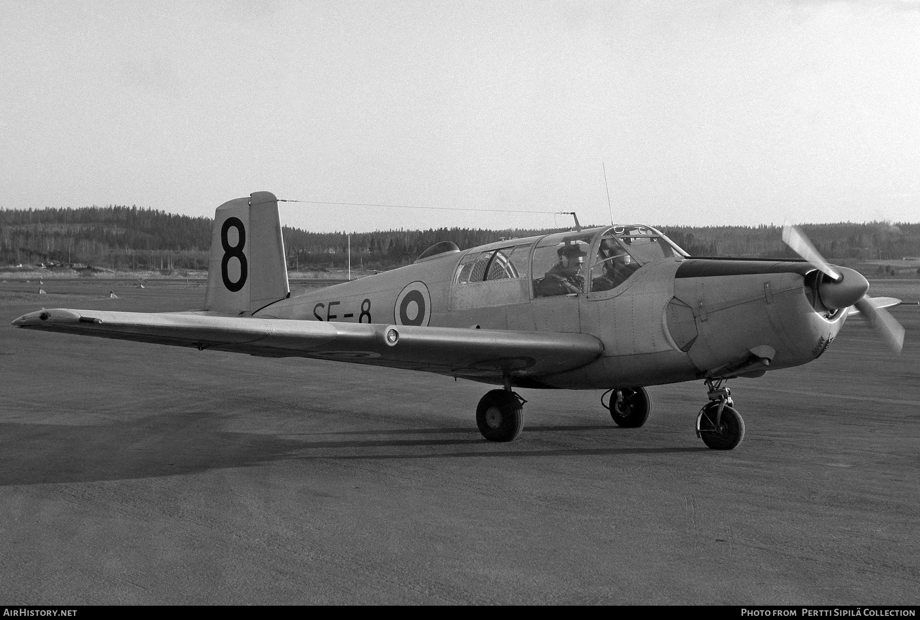 Aircraft Photo of SF-8 | Saab 91D Safir | Finland - Air Force | AirHistory.net #332656