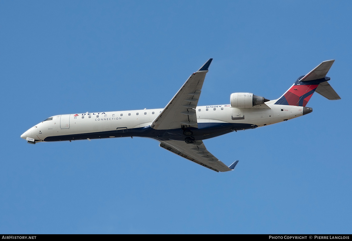 Aircraft Photo of N760EV | Bombardier CRJ-701ER (CL-600-2C10) | Delta Connection | AirHistory.net #332663