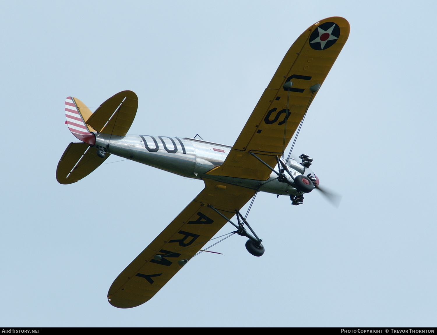 Aircraft Photo of G-BYPY | Ryan PT-22 Recruit (ST3KR) | USA - Army | AirHistory.net #332677