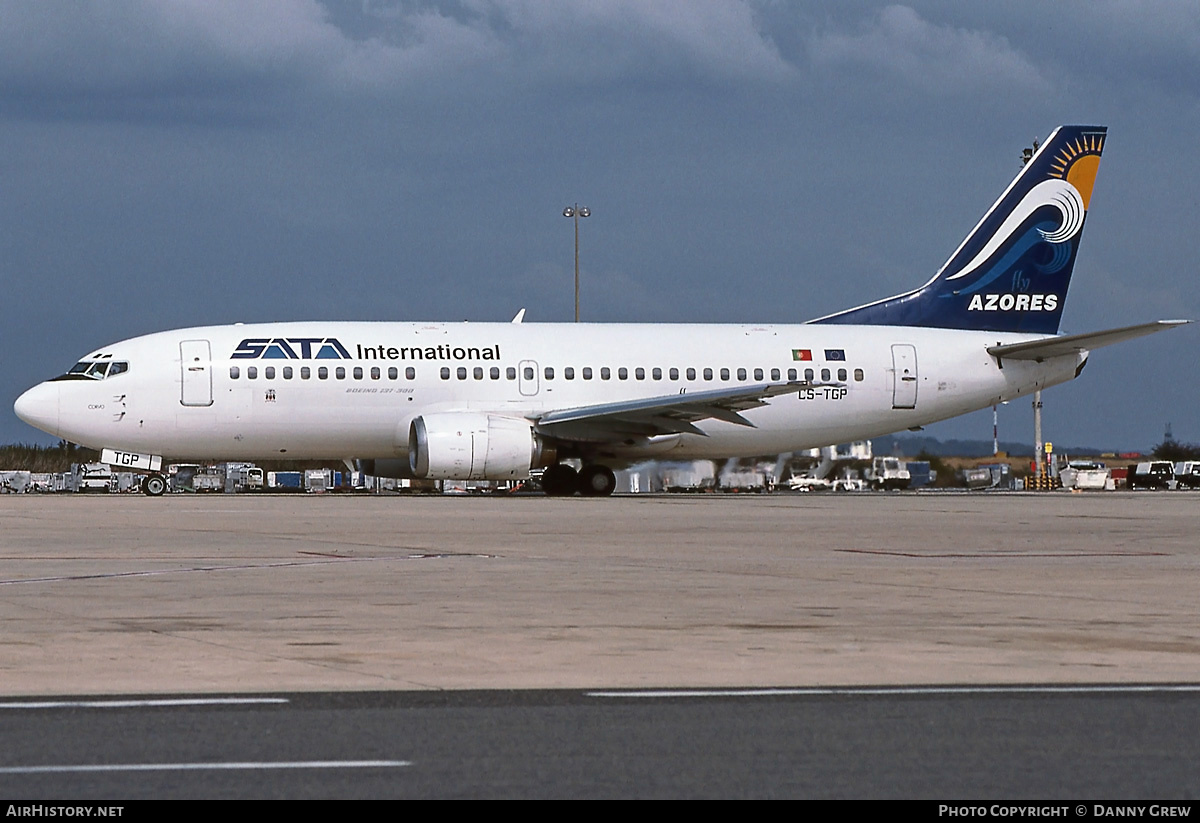 Aircraft Photo of CS-TGP | Boeing 737-3Q8 | SATA Internacional | AirHistory.net #332685