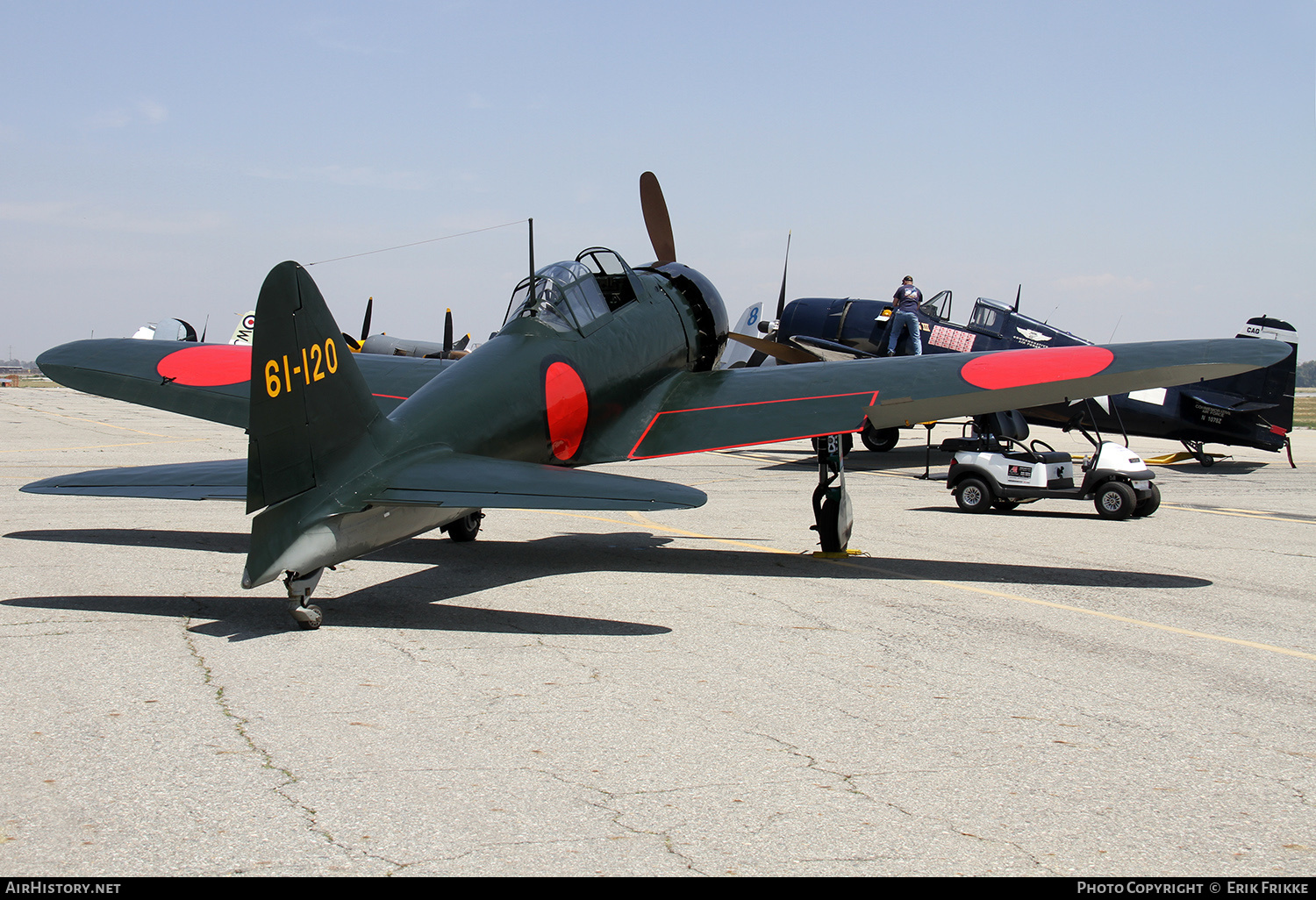 Aircraft Photo of N46770 / NX46770 | Mitsubishi A6M5 Reisen (Zero) | Japan - Air Force | AirHistory.net #332688