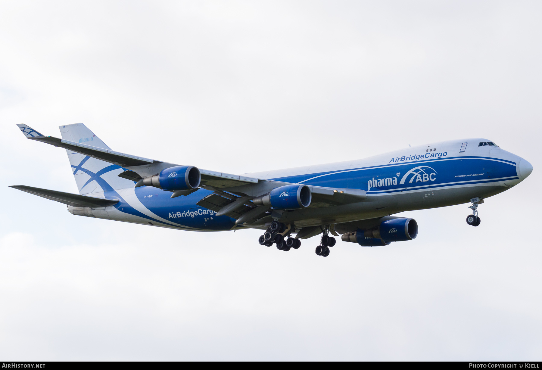 Aircraft Photo of VP-BIM | Boeing 747-4HAF/ER/SCD | ABC - AirBridgeCargo Airlines | AirHistory.net #332698