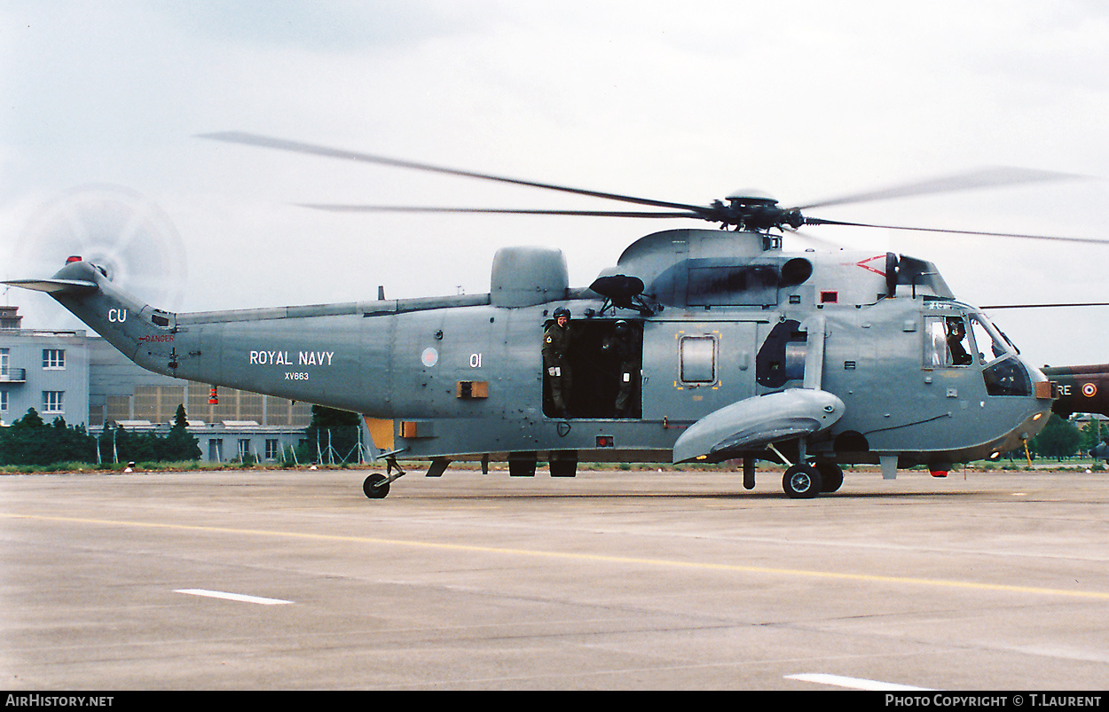 Aircraft Photo of XV663 | Westland WS-61 Sea King HAS5 | UK - Navy | AirHistory.net #332701